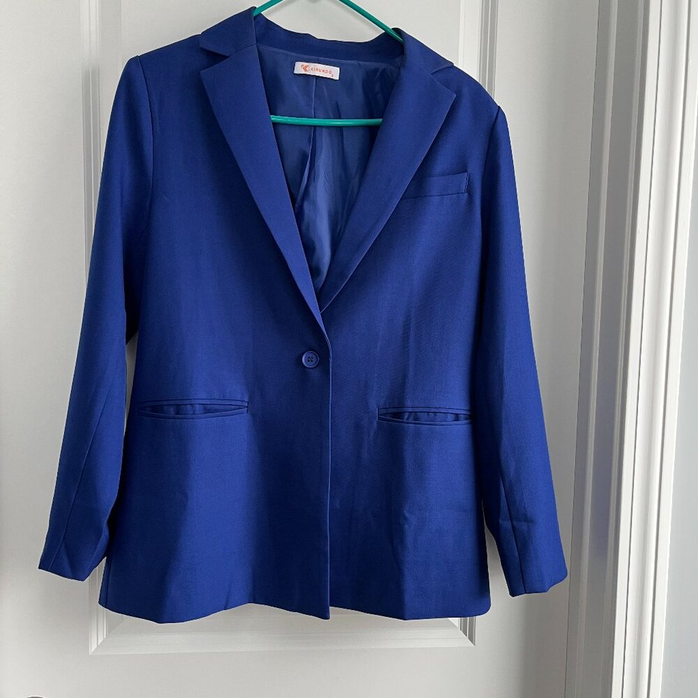 Blue suit set